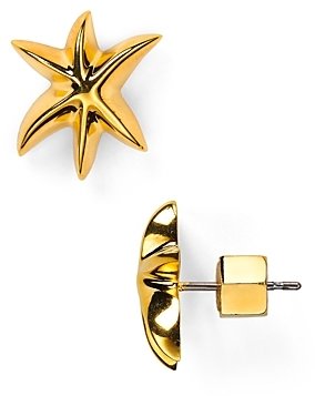 Marc by Marc Jacobs Metal Palm Stud Earrings