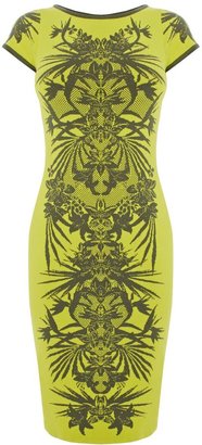 Karen Millen Jungle Jacquard Knit Dress