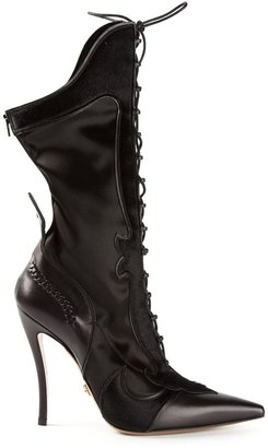 Versace Victorian boots