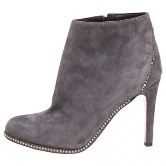 Azzaro Grey Suede Ankle boots