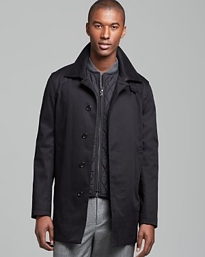 Vince Cotton Jersey 3 in 1 Mackintosh Jacket