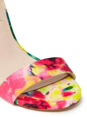 Steve Madden Marlenee Floral Print Heeled Sandals