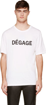 BLK DNM White Degage T-Shirt