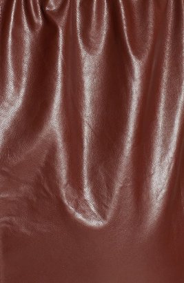 Leith Cutout Faux Leather Dress