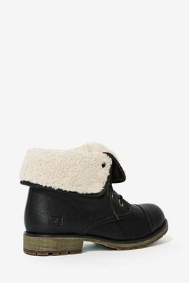 Nasty Gal Get It Right Shearling Boot