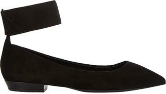 Giuseppe Zanotti Suede Ankle-Strap Skimmers