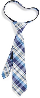 Nordstrom Cotton & Silk Zipper Tie (Big Boys)