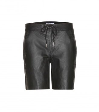 Alexander Wang T by Leather Shorts