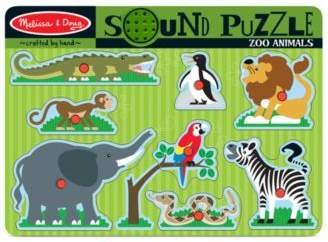 Melissa & Doug Kids Toy, Zoo Animals Sound Puzzle