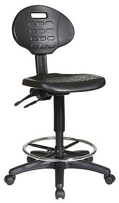 Office Star Intermediate Ergonomic Drafting Chair with Adjustable Footrest
