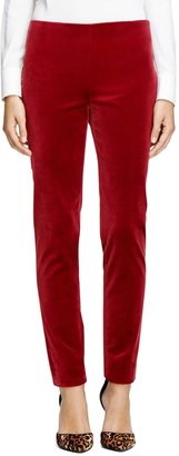 Brooks Brothers Lucia Fit Velvet Trousers