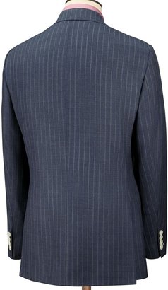 Charles Tyrwhitt Airforce stripe cool wool classic fit sport coat
