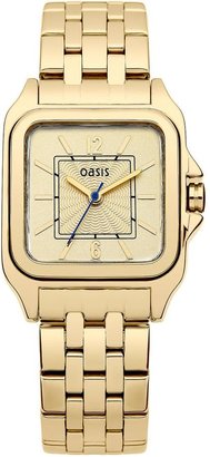 Oasis Gold Tone Ladies Watch