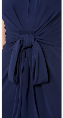 Issa Sleeveless Tie Front Dress