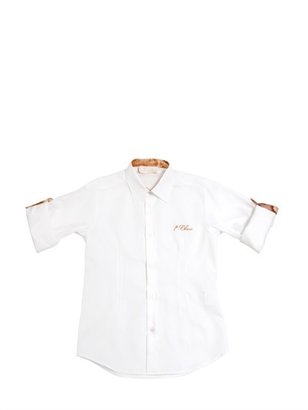 Alviero Martini 1°classe Junior - Cotton Poplin Shirt