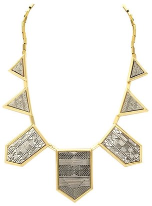 House Of Harlow Engraved Classic Station Necklace