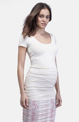 Isabella Oliver Ruched Layering Maternity Tee