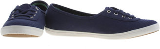 Fred Perry Womens Navy & Pl Blue Aubrey Twill Trainers