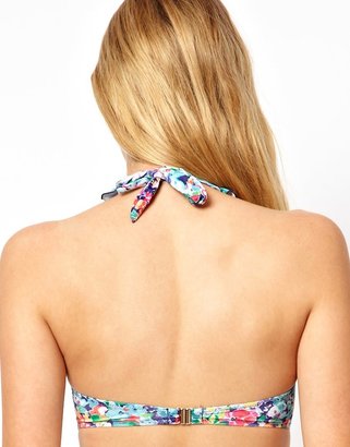 Pureda D-G Pippa Floral Hidden Underwire Bikini Top