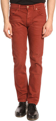 Wrangler Greensboro Worn Red Jeans