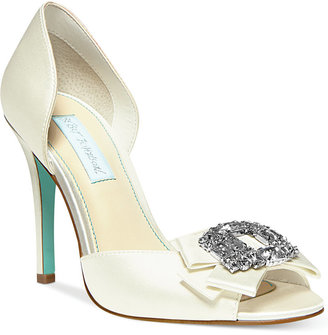 Betsey Johnson Blue by Glam Evening Pumps