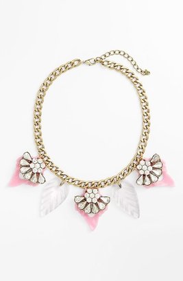 Cara Crystal & Resin Statement Necklace