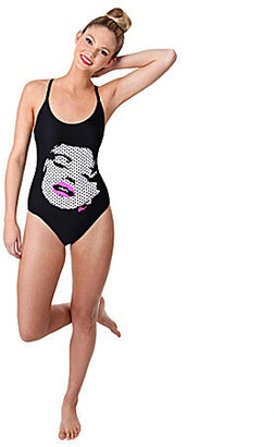 Betsey Johnson Betsey Meets Friend One-Piece Swimsuit