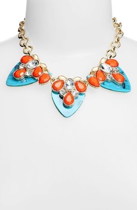 Lee Angel Lee by 'By the Reef' Cluster Resin Statement Necklace