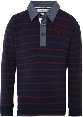 Name It Boy`s long sleeved rugby polo