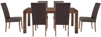 Dakota New 175cm Dining Table and 4 New Opus Dining Chairs