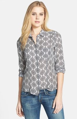 Halogen Cotton & Silk Shirt