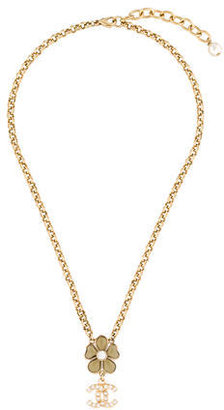 Chanel CC Drop Pendant Necklace