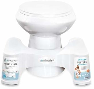 Ecco Shark Tank Squatty Potty Ecco 7-Inch Toilet Stool in White