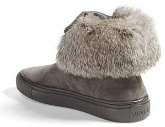 Vince 'Nyack' Rabbit Fur High Top Sneaker (Women)