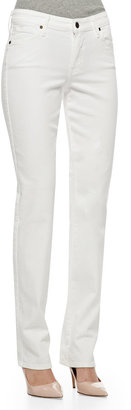 CJ by Cookie Johnson Faith Straight-Leg Jeans, Optic White
