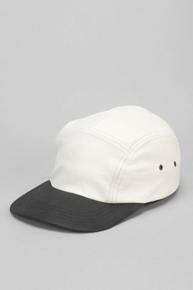 Zanerobe White Leather 5-Panel Hat