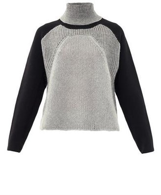 Helmut Lang High-neck textured sweater