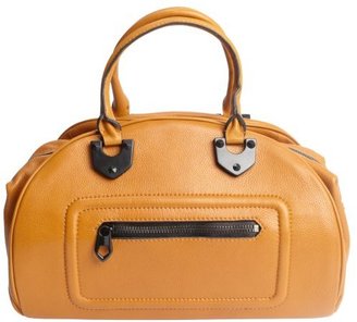 Oryany gold pebbled leather 'Belinda' satchel