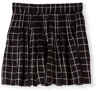 Country Road Plaid Flippy Skirt