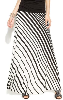 INC International Concepts Striped Maxi Skirt