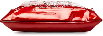 Chanel Red Patent Rhinestone CC Tote
