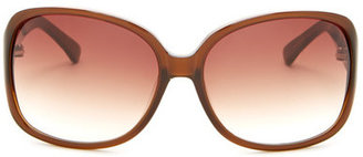 Oscar de la Renta O by Women's Thinline Square Sunglasses