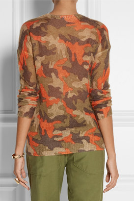 MICHAEL Michael Kors Camouflage-print knitted sweater