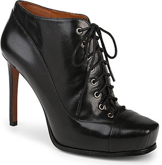 Nine West Oliviana leather lace-up ankle boots