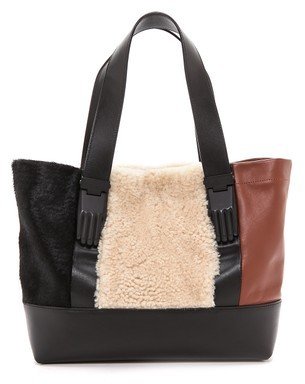 Opening Ceremony Millie Small Tote with Haircalf