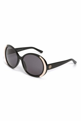 House Of Harlow Nicole Sunglasses in Black and Gold