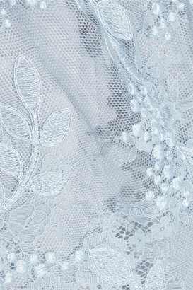 Lela Rose Chantilly lace dress