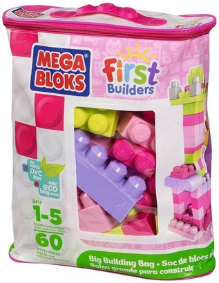 Mega Bloks Megabloks MB First Builders Pink 60 pc Bag