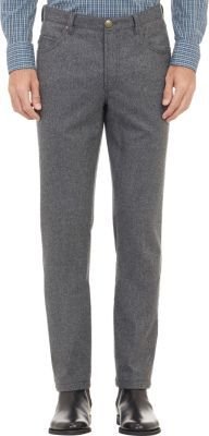 Luciano Barbera Flannel Trousers