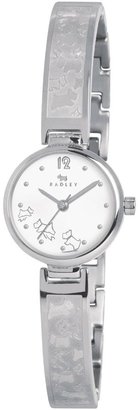 Radley Stainless Steel and Etched Half Bangle Ladies Watch